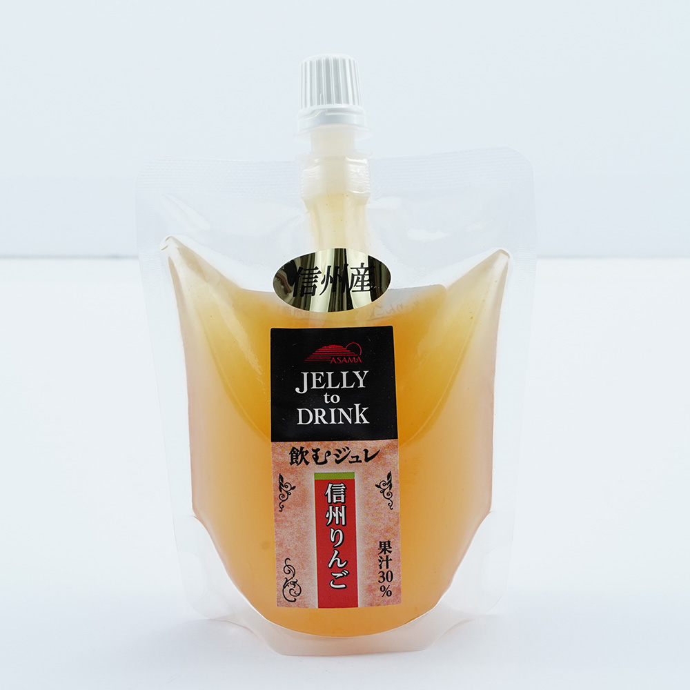 飲むジュレ信州りんご Apple jelly drink